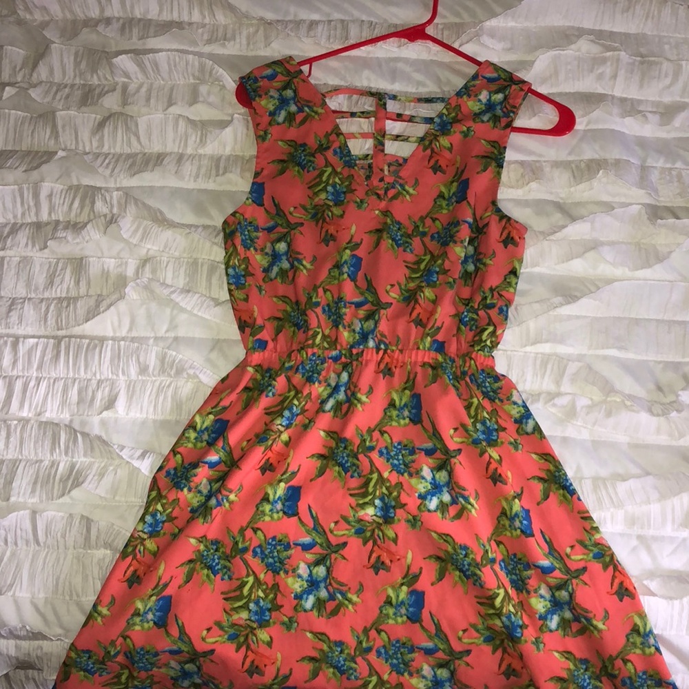 A beautiful floral dress